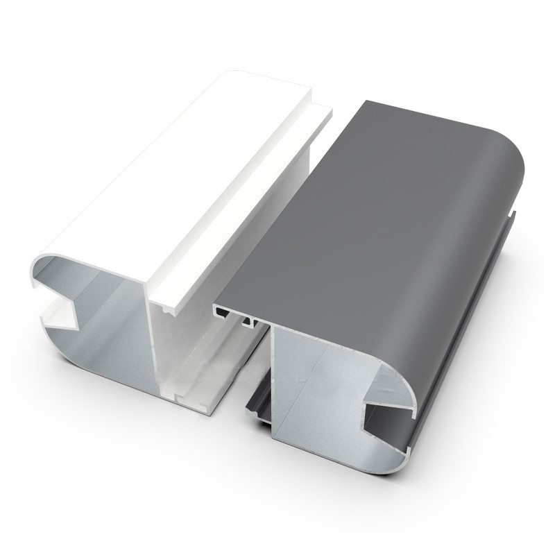 China 6063 Aluminum Extrusion Customized Silver Anodized Aluminium Door Frame Profiles For Senegal Market wholesale