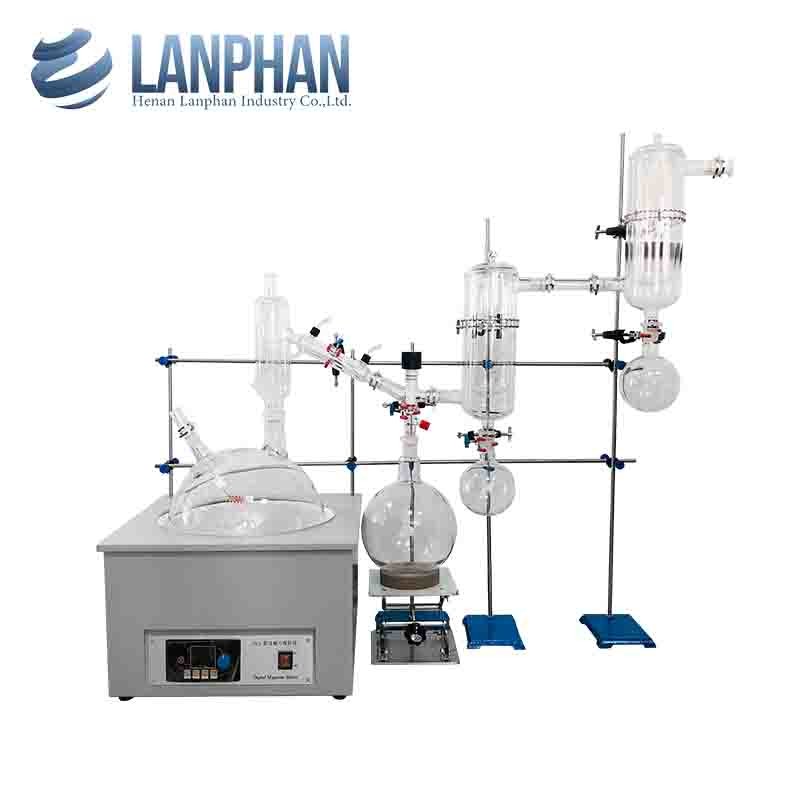 China Vacuum 20 Liter Cbd Glass Fractional Distillation Kit wholesale