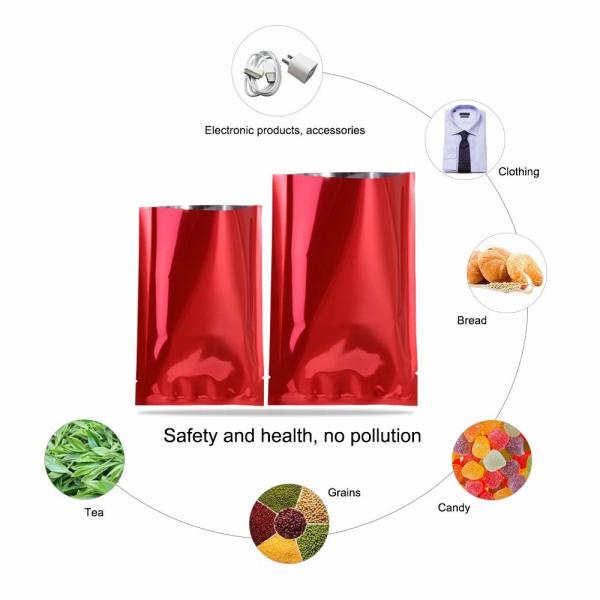 Sealable large food grade plastic bags for dog food packaging