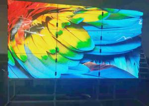 China 49" Bezel 1.8mm Seamless LCD Video Wall NTSC For Exhibition wholesale