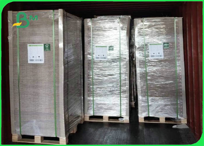 China Strong Stiffness 1.2mm 1.5mm 2.0mm Grey Chipboard In Sheet For Packaging wholesale