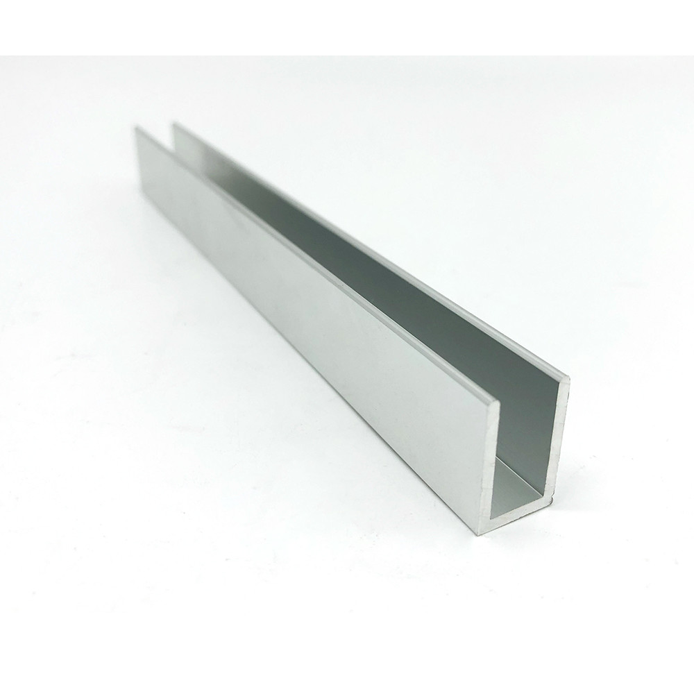 China 10mm Thickness U Channel Aluminium Extrusion For Industry Architecture wholesale