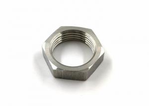China Thin Stainless Steel Hex Nut M20 Galvanized Surface Finish High Accuracy wholesale