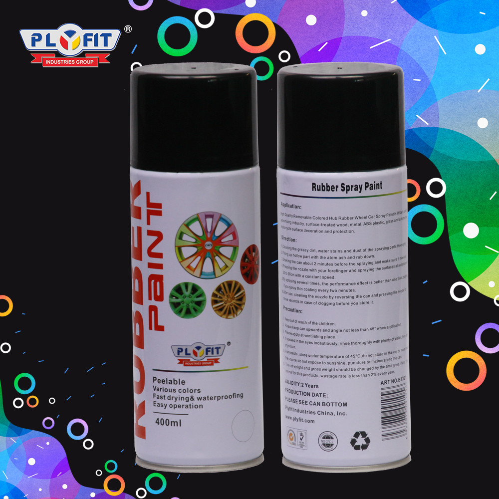 Buy cheap PLYFIT 400ml Rubber Spray Paint Florescent Color fast drying For Car from wholesalers