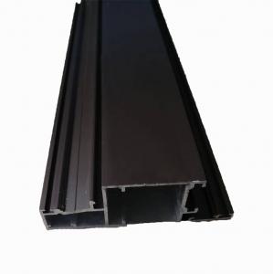 China Aluminium Extruded Profiles System for Casement Window Door Brown Silver Color Building Materials wholesale