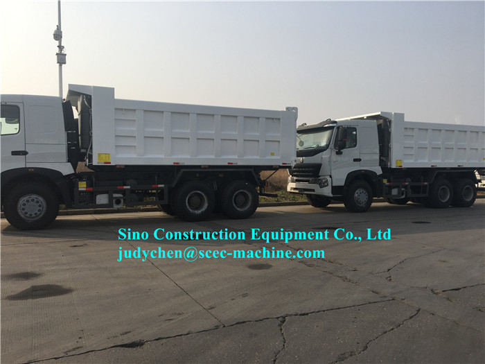 China International Dump Truck Sinotruk Howo 6x4 40 ton ZZ3257N4347A Middle Lift on sale