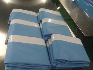 China Adhesive Disposable Surgical Drapes Disposable Sterile Side Drape Sheet With Tape wholesale