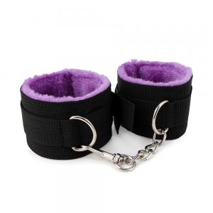China Adult Luxury Bdsm Set Bondage Handcuffs Ankle Cuffs Sex Game For Unisex wholesale