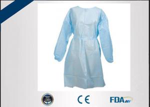 China Dust Proof Disposable Isolation Gown For Doctors / Nurses / Lab Workers wholesale