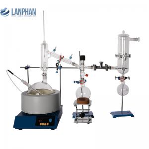 China Essential Oil Lab Short Path Distillation Unit 5L Heating wholesale