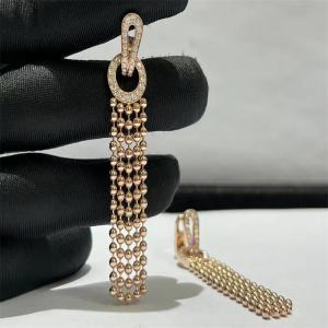 China VVS Diamond Cartier Jewelry Women HK Setting Rose Gold Diamond Earrings wholesale