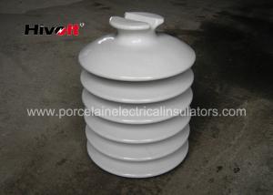 China HIVOLT 36kV White Porcelain Insulators , High Voltage Porcelain Insulators wholesale