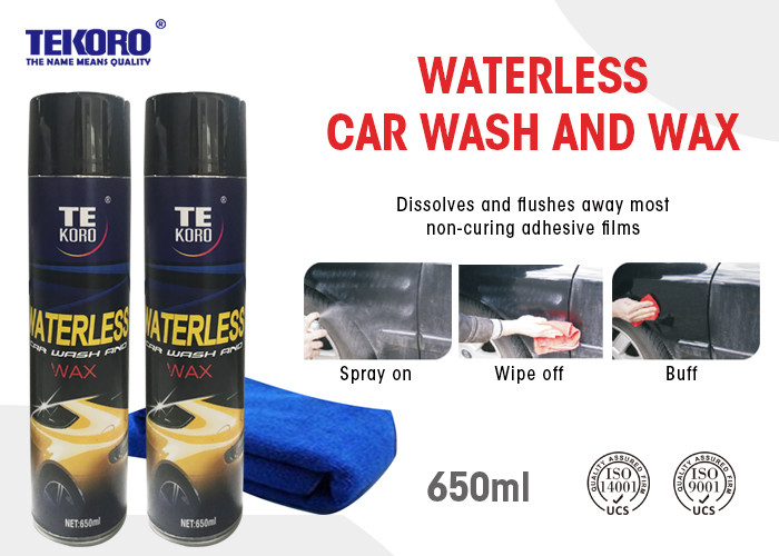 China Waterless Wash & Wax Vehicle Exterior Surfaces Use With Streak Free Shine wholesale