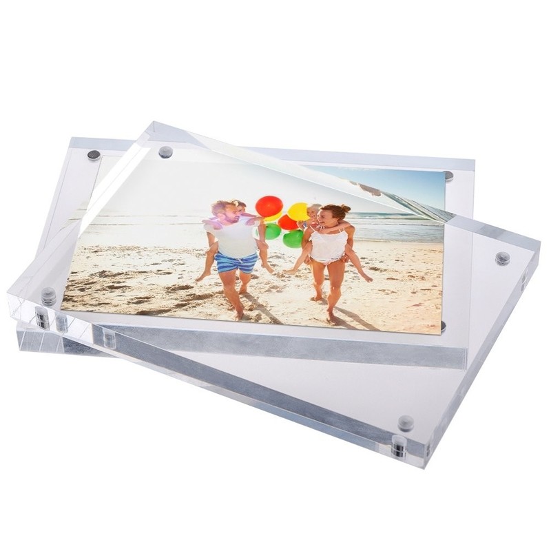 China Thin 0.3mm Acrylic Display Stand Picture Frame A4 Paper Holder wholesale