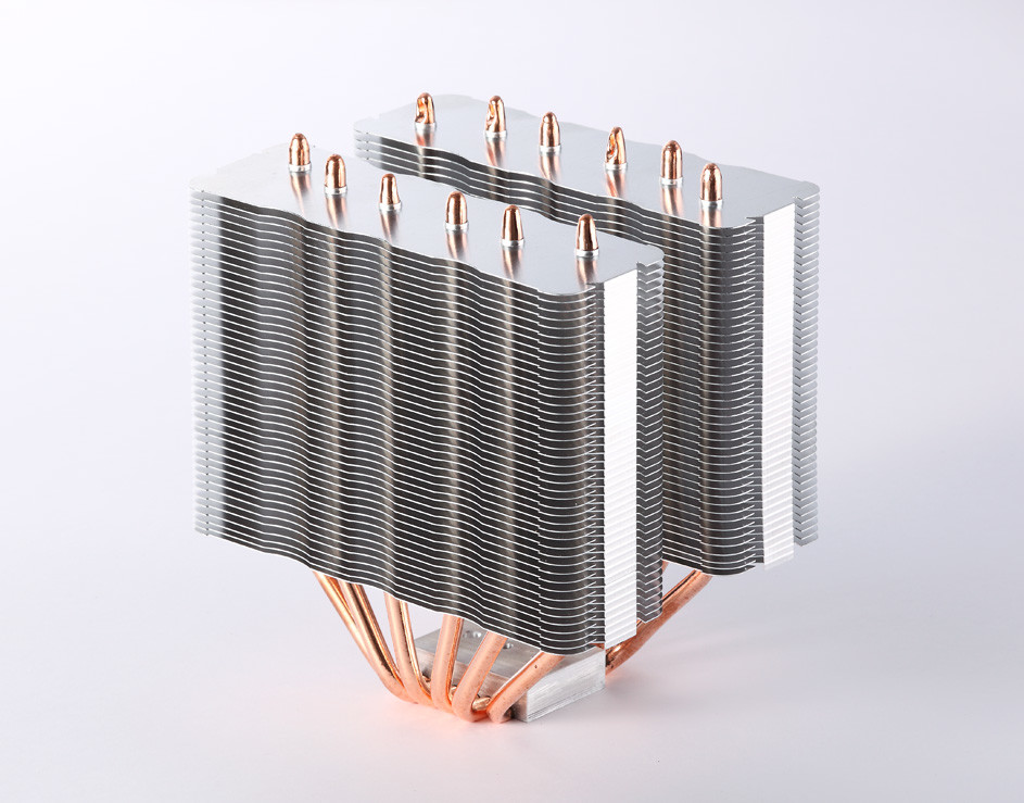 Buy cheap Anti Anodizing Aluminum Copper Heat Pipe Heatsink Custom Shape from wholesalers