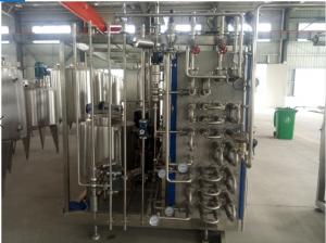 China 5T/H SUS304 UHT Juice Pasteurization Machine For Apple Juice wholesale