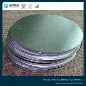 China Alloy 1050 O Aluminium Discs Circles Silver Color Corrosion Resistance wholesale
