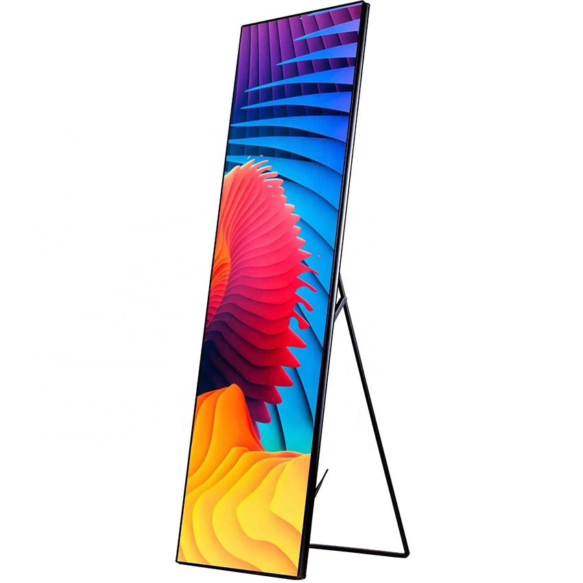 China Play And Plug Indoor P2.5mm Poster LED Screen 1920x576mm wholesale