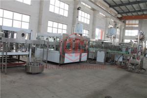 China Online Cap Sterilizing Tunnel Water Juice Filling Capping Machine For Plastic Bottle wholesale