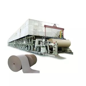 Virgin Pulp 200T/D Corrugated Kraft Paper Manufacturing Machine