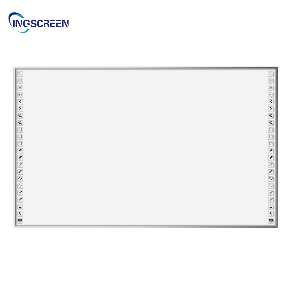 China 96 Inch Aluminium Frame  Infrared Touch Projector Touch Screen Board For Schools wholesale