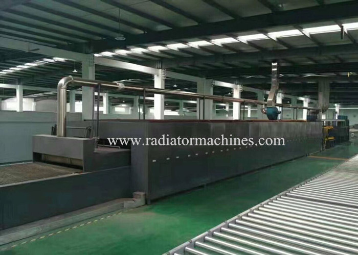China 16M Aluminium Radiator Brazing Furnace Nitrogen Protective Atmosphere wholesale