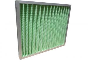 China Primary Efficiency Washable Panel Pleated Air Filters For AHU Pre Filter wholesale