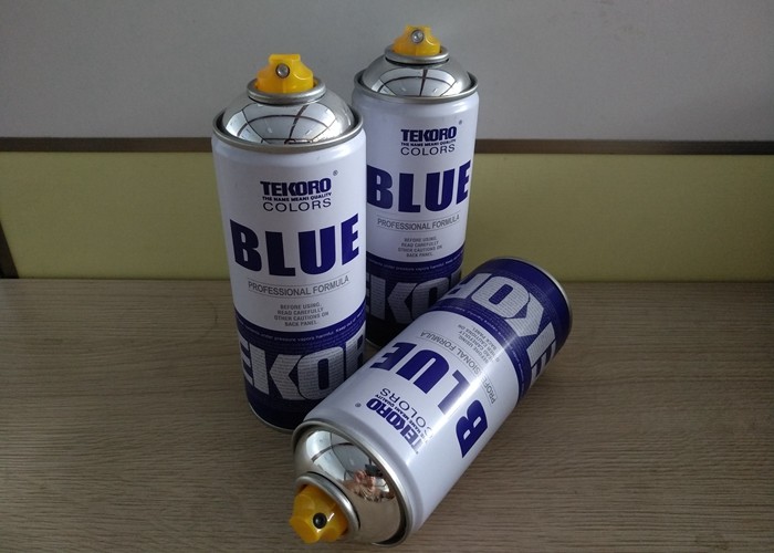 China Multi - Purpose Graffiti Silver Chrome Spray Can / Graffiti Spray Paint Low Toxicity Type wholesale