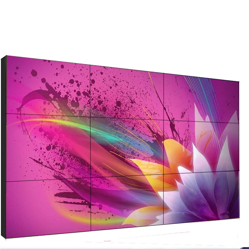 China Exterior Super Narrow Bezel LCD Wall Display 46" 4K DID 3.5mm Bezel 3x3 Video Wall wholesale