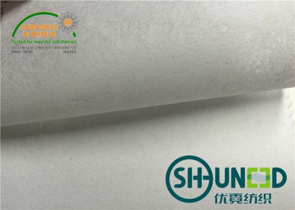 Quality Recycle Cotton Embroidery Backing Paper , ROSH Iron On Backing For Fabric for sale