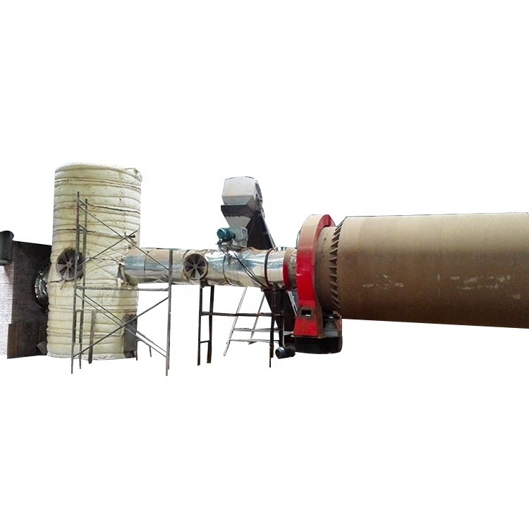 China 7.5kw GHG Small Single Drum Rotary Dryer Wood Blocks Fuel wholesale