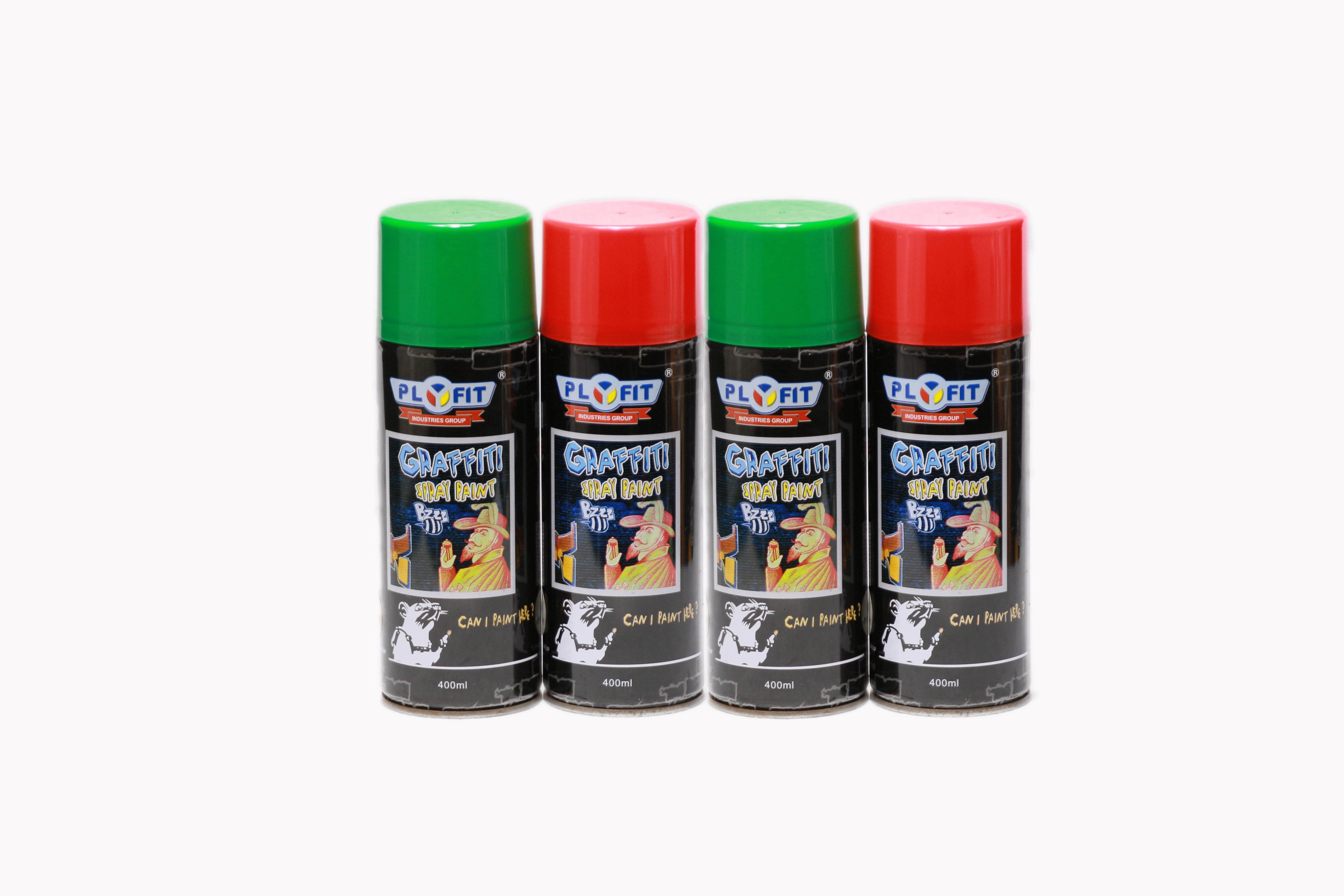 China Black Color Graffiti Spray Paint Oil Base 400ml For Airless Compressor wholesale