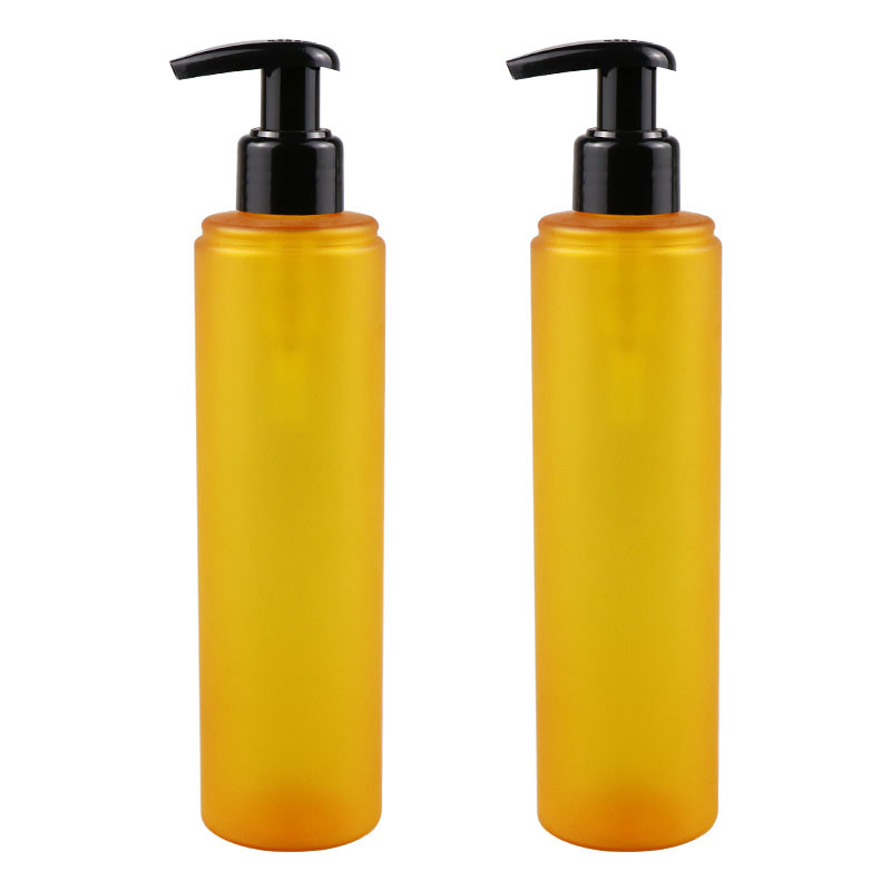 China 250ml 500ml PET Plastic Press Bottle Shampoo Conditioner Body Wash Bottles wholesale