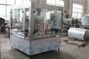 China Juice Hot PET Bottle Filling Capping Labeling Machine / Plastic Bottling Equipment wholesale