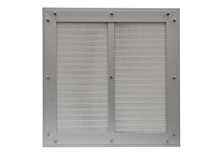 China Clean Room Replaceable DOP Mini Pleat HEPA Filter With Hood For Food Beverage Factory wholesale