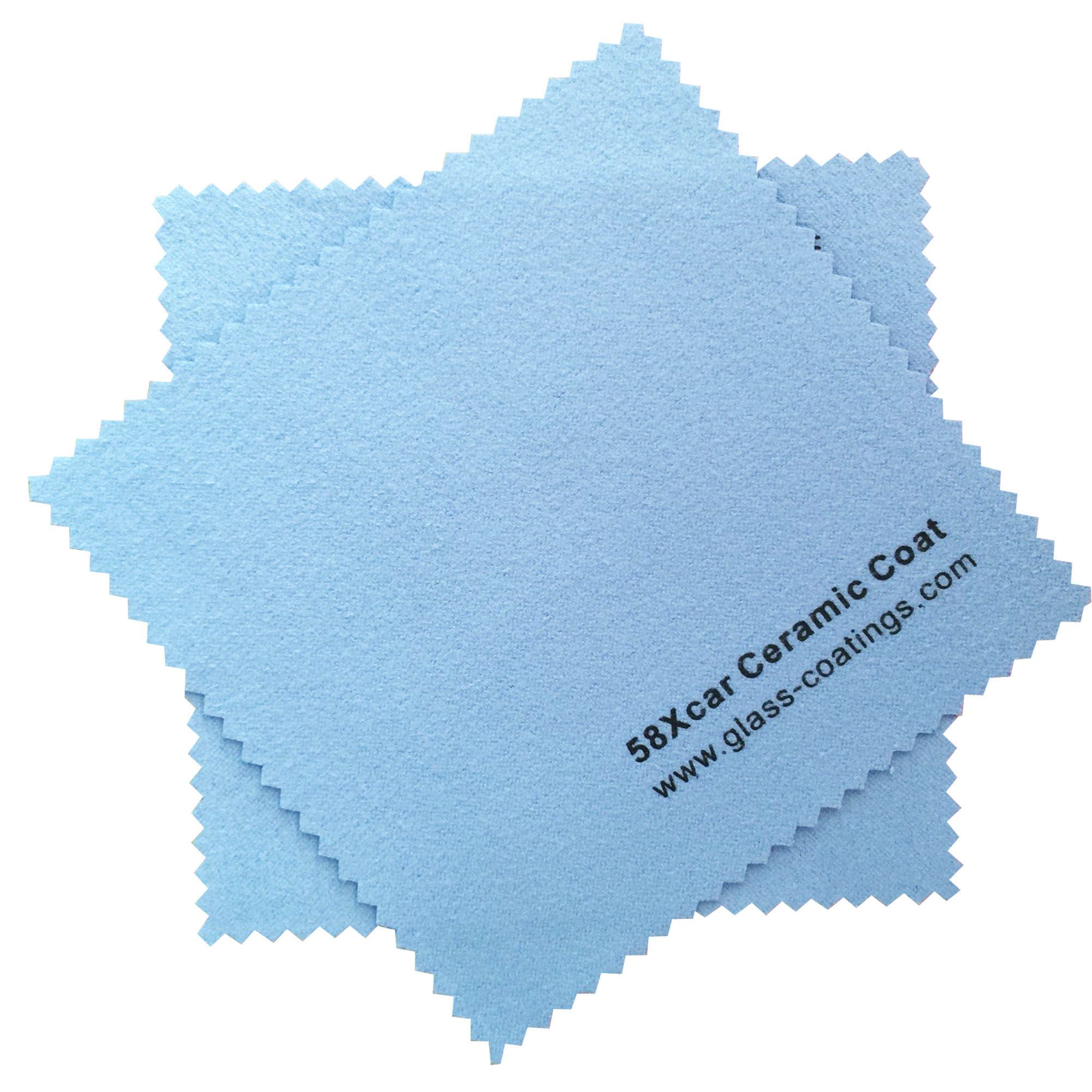 China Glass coating application cloth crystal coating agent cloth glass coat microfiber cloth nano car suede cloth wholesale