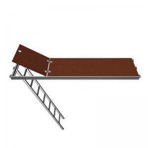 China Aluminium Plywood Trapdoor Platform With Ladder Construction Use wholesale