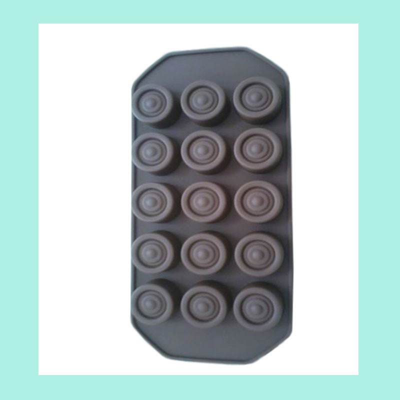 China FDA ,LFGB silicone jello molds ,round shape silicone chocolate mold wholesale