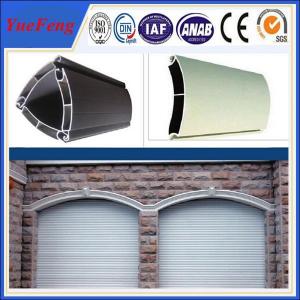 China extruded aluminium profiles prices per kg/coiling door,shutter door aluminium profile wholesale