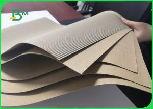 China Durable B Flute Brown Corrugated Paper Sheets & Pads 125gsm + 100gsm wholesale