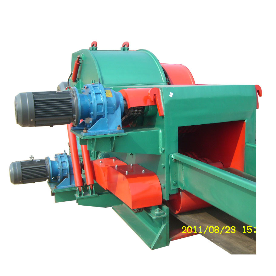 China Factory Using Wood Crusher Machine 30 Ton Capacity  220KW 40CM Diamter Log Chipping wholesale