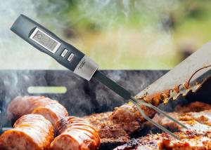 China Meat Preset Lcd Backlight Bbq Temperature Thermometer Food Grade With 2 AAA Batteries wholesale