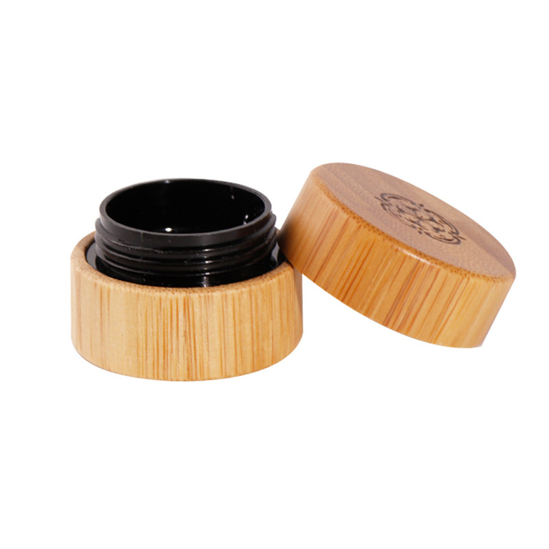 China Custom Cosmetic Packaging Bamboo Wooden Cream Jar Eco Friendly wholesale