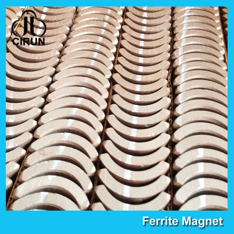 China Custom Industrial Ceramic Ferrite Magnets Arc Shaped Y25 Y30 Y30BH Y35 Grade wholesale