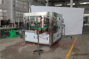 China Automated Piston Beverage Can Filling Machine With Bottle Cap Sealing wholesale