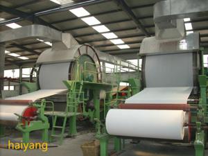 China Facial Toilet Paper Making Machine 2200mm 30g / M2 Tissue Napkin wholesale