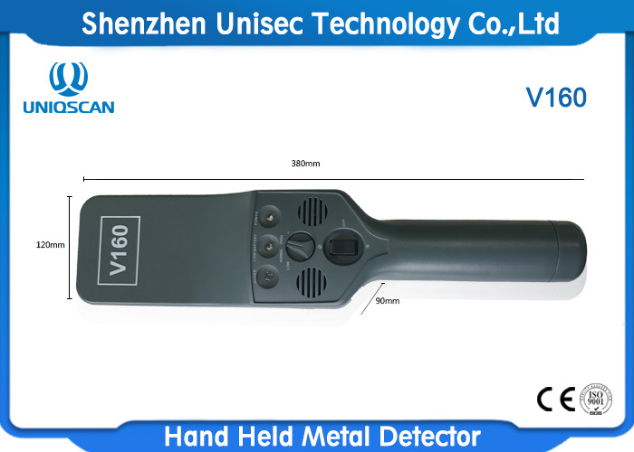 China Alarm / Low Battery Hand Held Metal Detector With Power Indicator wholesale