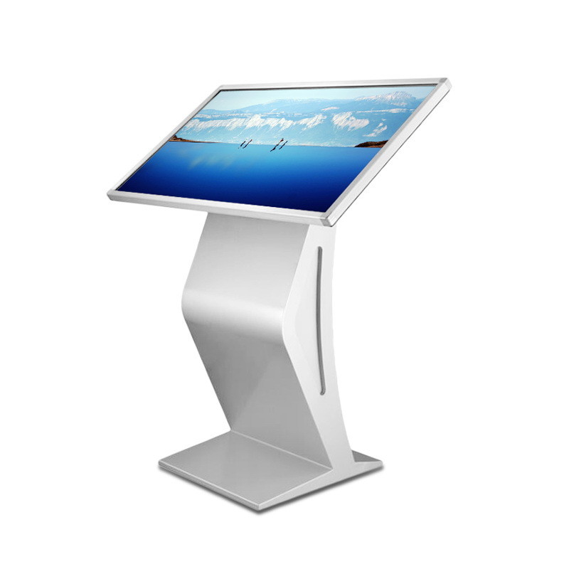 China Various Color Self Service Touch Screen Kiosks Aluminum Frame 1920x1080 Resolution wholesale