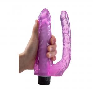 China 290g Crystal Vibrator Realistic Penis Dildo Vagina Anal Sex Toy wholesale