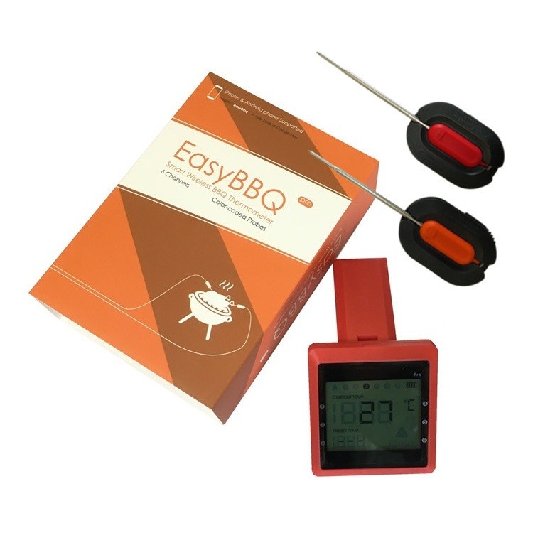 China App Control 32F - 662F Bluetooth Smoker Meat Thermometer With Two Probes wholesale
